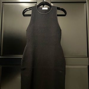 Sculpt Knit Racer Mini Dress